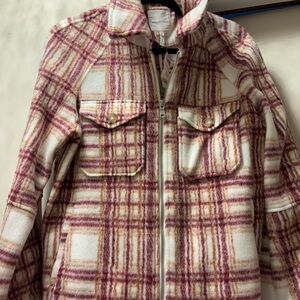 Avec Les Filles Multicolor Plaid Jacket